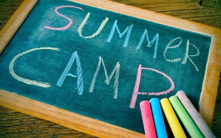 Blank Summer Camp at Home Planner