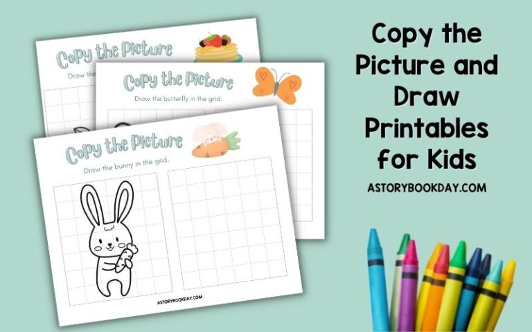 Lots of Free Copy the Picture and Draw Printables for Kids