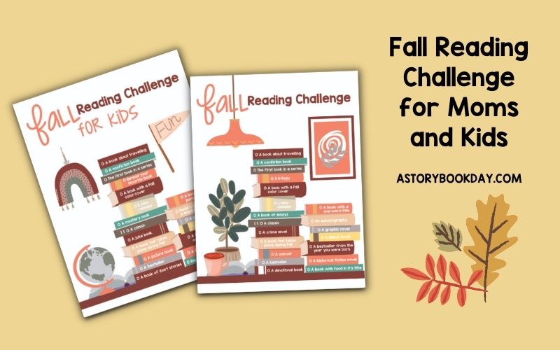 Fall Reading Challenge for Moms and Kids @ AStorybookDay.com