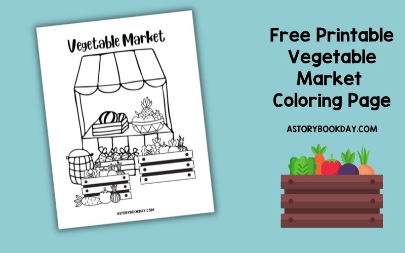 Farmers Market coloring page  Free Printable Coloring Pages