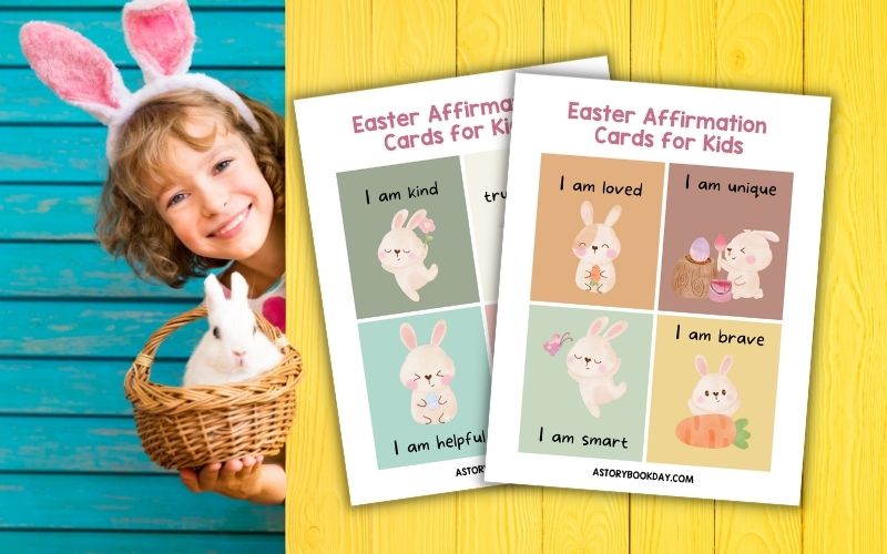 Easter Affirmation Cards for Kids: Positive Messages Kids will Love!