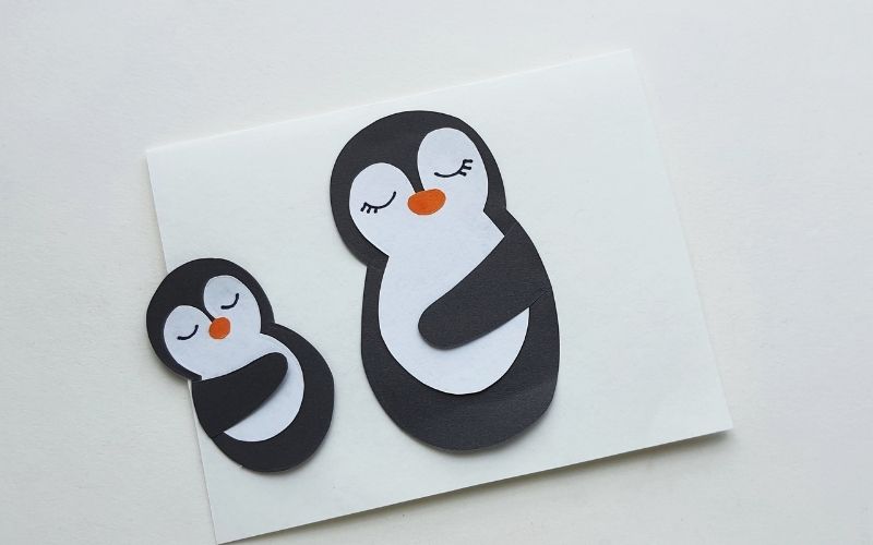 Sweet Handmade Penguin Card for Mother's Day @ AStorybookDay.com