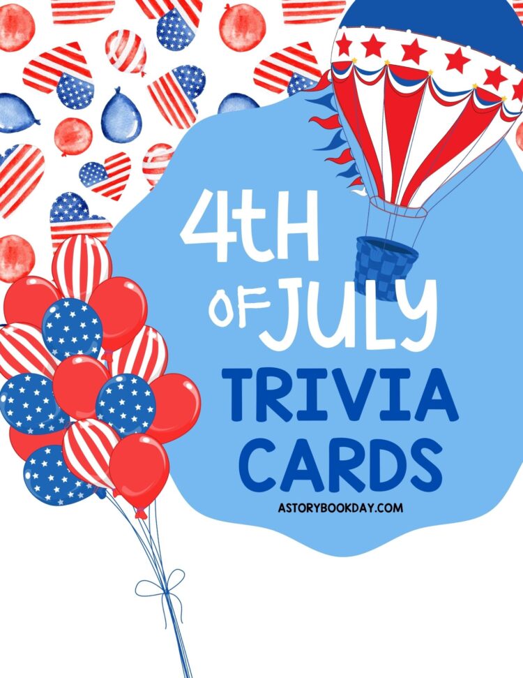 4th of July Trivia Cards for Kids: Free Printable Trivia Questions