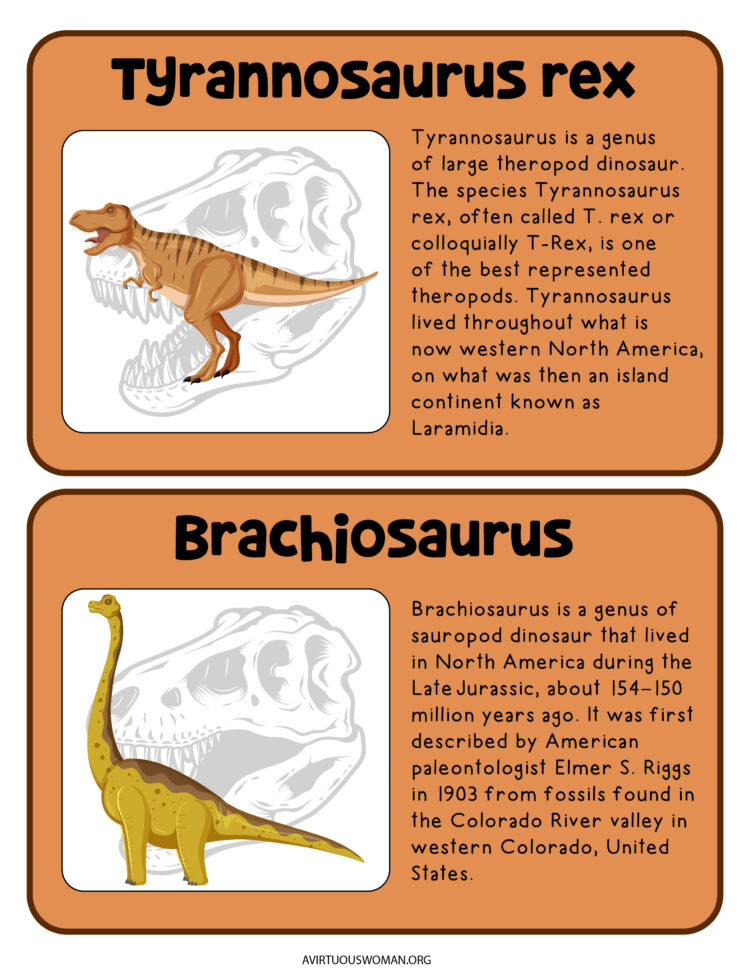 A Fun Free Printable Dinosaur Museum for Pretend Play: Kids Will Love It!