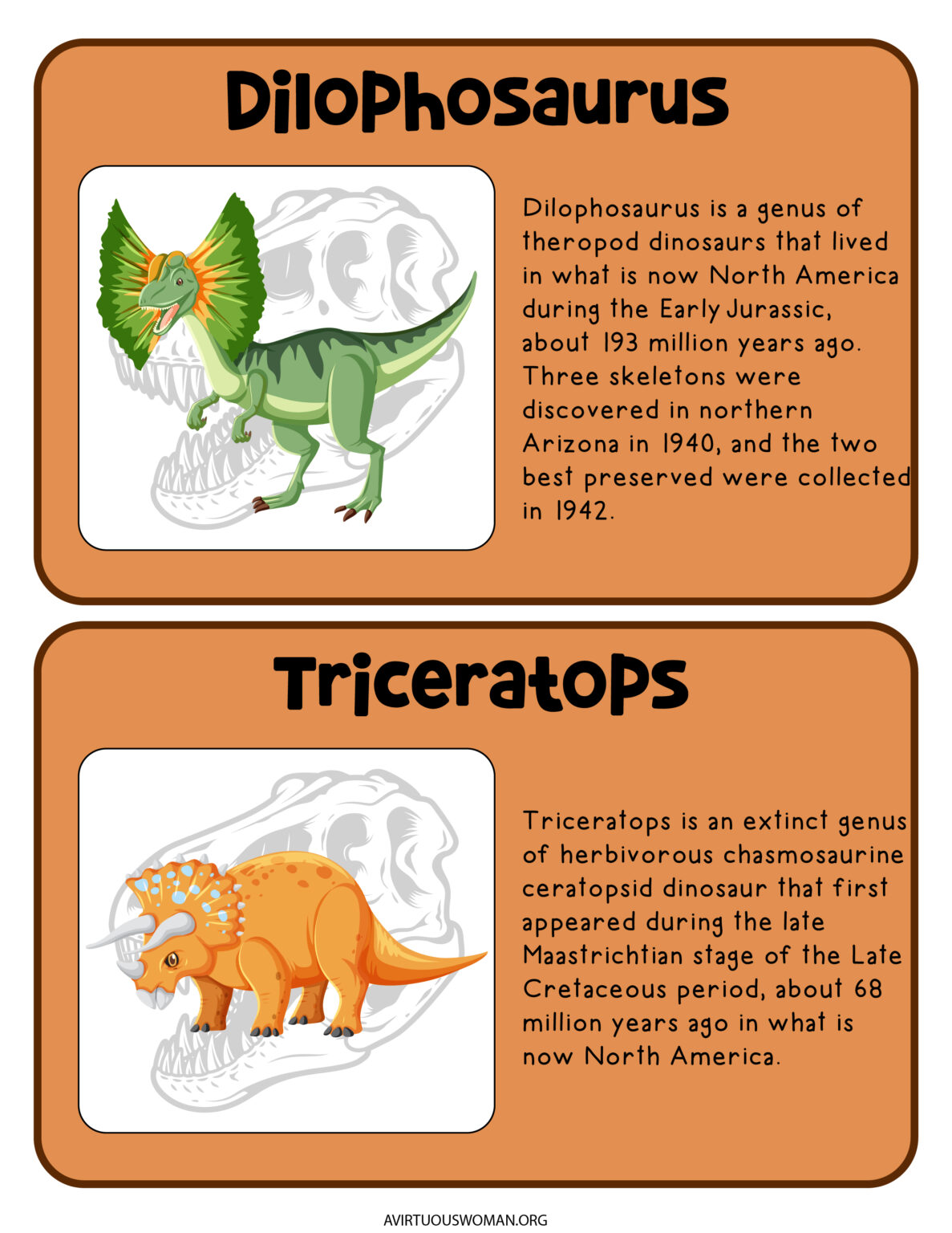 A Fun Free Printable Dinosaur Museum for Pretend Play: Kids Will Love It!