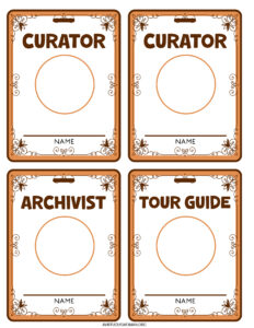 A Fun Free Printable Dinosaur Museum for Pretend Play: Kids Will Love It!