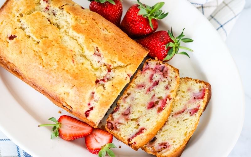 Fresh Strawberry Bread @ AStorybookDay.com