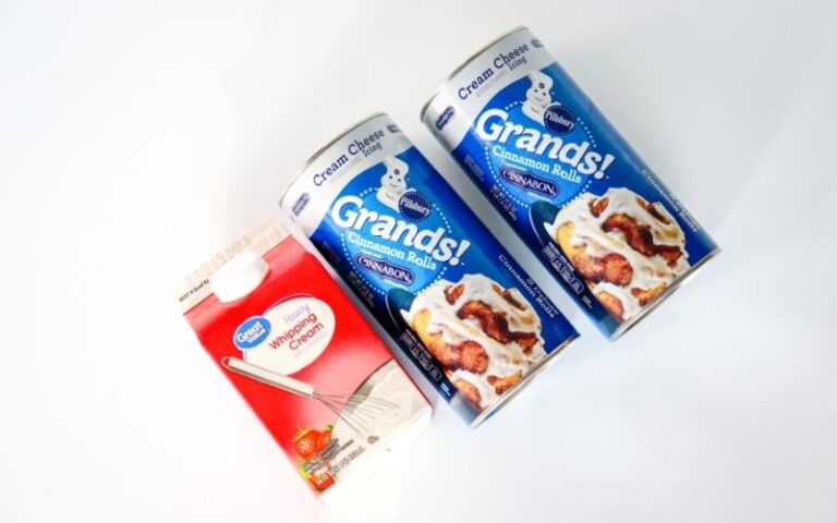 How To Make Tik Tok Cinnamon Rolls With Heavy Whipping Cream