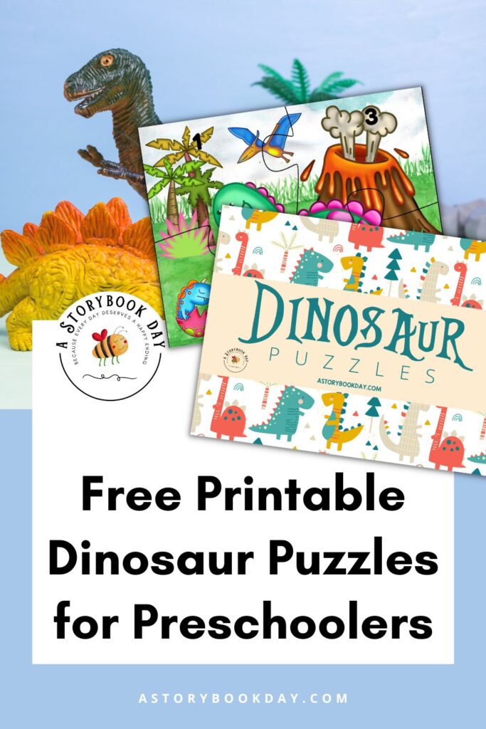 Printable Dinosaur Puzzles @ AStorybookDay.com
