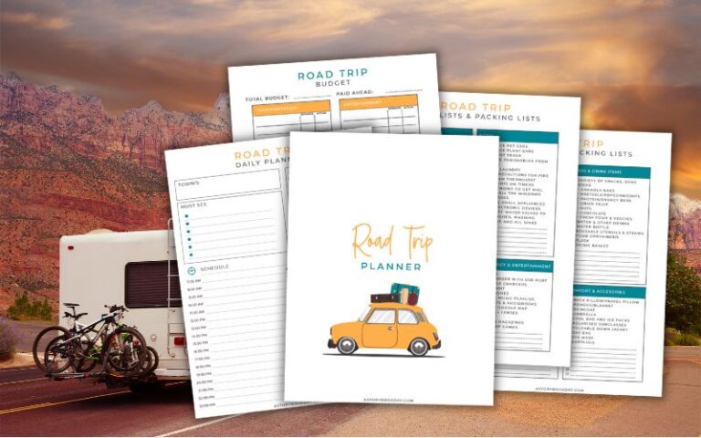 Plan Your Next Adventure with a Free Printable Road Trip Planner