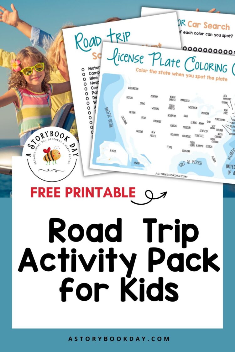 Free Printable Road Trip Activity Pack for Kids