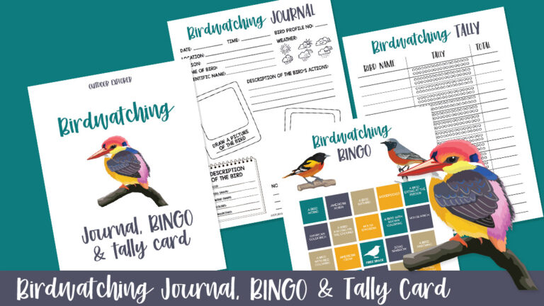 Enjoy Birdwatching with Your Kids | Free Printable Pack