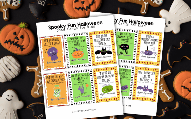 Spooky Fun: Halloween Joke Cards for Kids